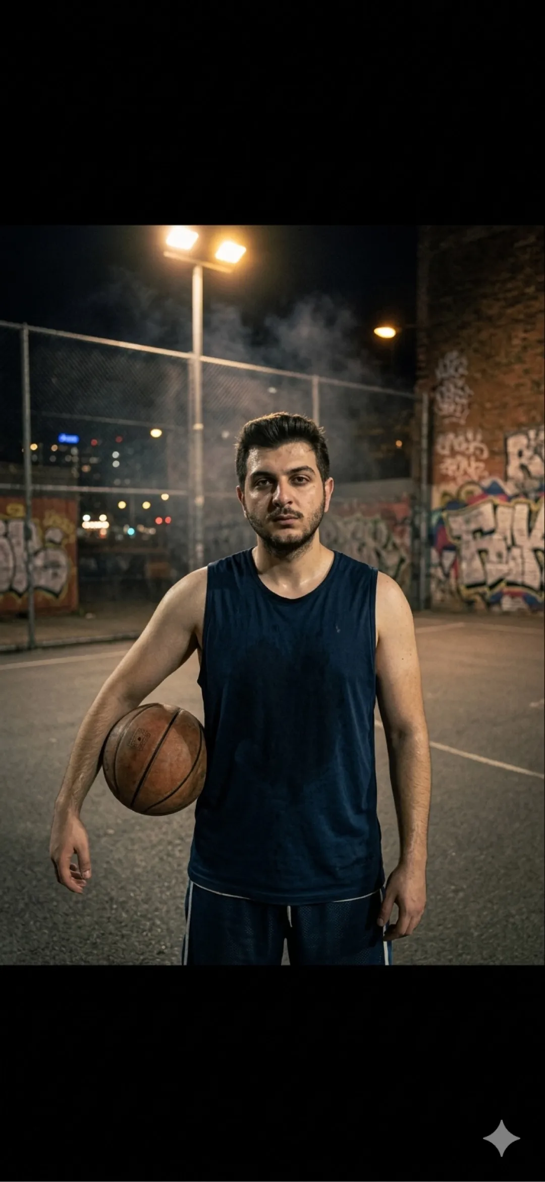 Evening basketball 2 (2/2)